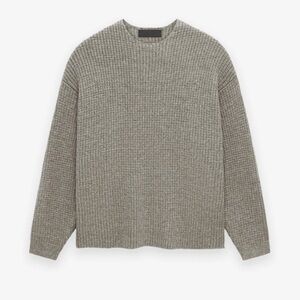 Waffle Crewneck Sweater